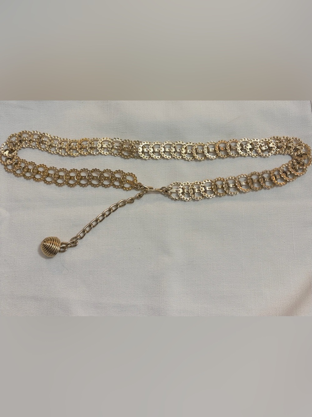 Gold Hong Kong Link Waist Chain Belt - Women Jewelry